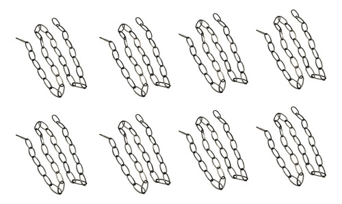 8 Piezas De Cadena Resistente De 1 M Para Lámpara Colgante T