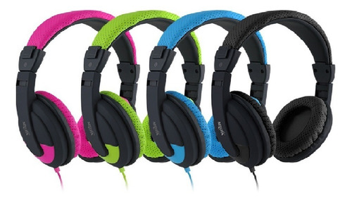 Auriculares Manos Libres Nsau16 Negro Microfono 3.5mm Celu