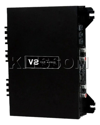Amplificador V2 400.3 400w Rms 3 Canais Entrada Alta Fio E R Cor Preto