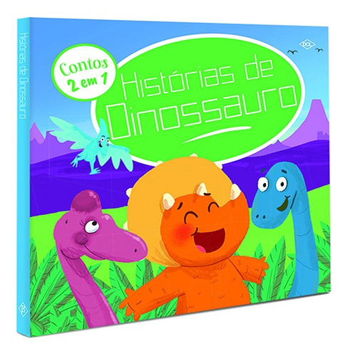 Contos 2 em 1 - Histórias de dinossauros, de Editora DCL. Editorial Dcl em português, 2020
