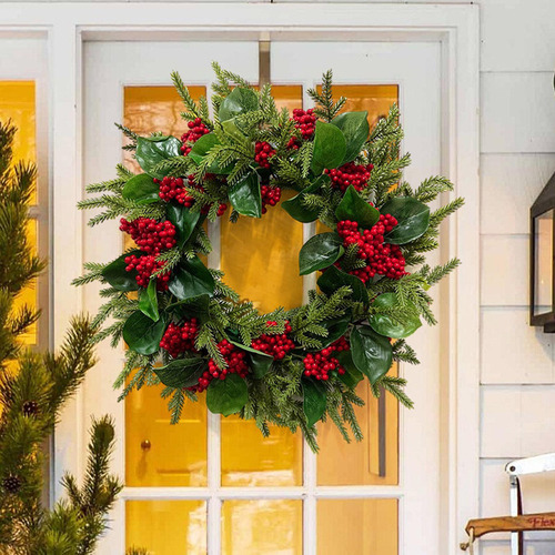 Para Navidad Corona De Navidad Corona De Puerta Principal