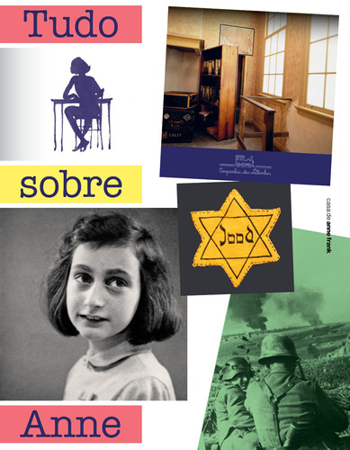 Tudo sobre Anne, de Casa De Anne Frank. Editora Schwarcz SA, capa mole em português, 2019