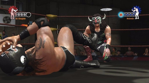 Medios físicos de Lucha Libre Heroes Del Ring Ps3