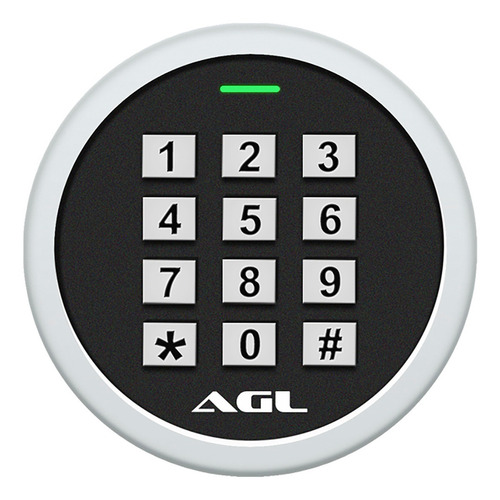 Controle de acesso mini K7 com bluetooth senha e card AGL