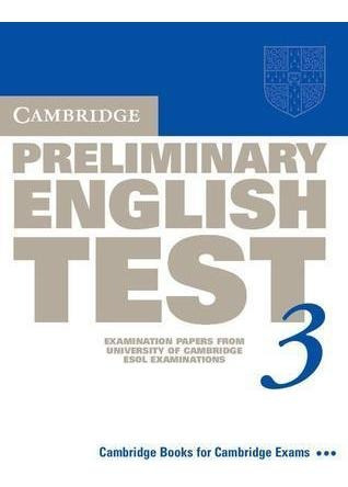 Cambridge Preliminary Eng.test 3 - Book