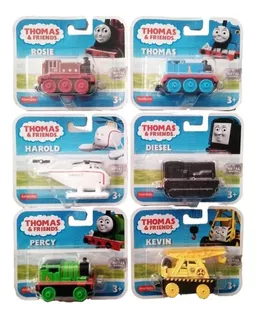 Thomas & Friends Colección 6 Pzas Metal Engine Tren De Metal