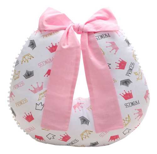 Kit Almofada Amamentação+ Porta Fralda Menino Menina 2 Peças Princess