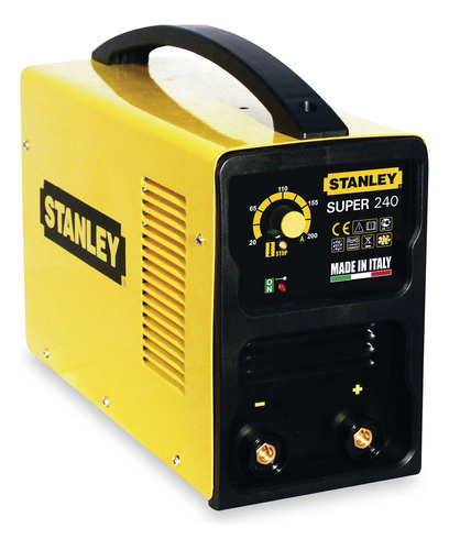 Soldadora 220v Electrodo Tiglift Sta-super240 Stanley Color Amarillo