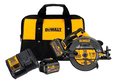 Sierra Circular 7 1/4  60v Flexvolt Xr 6.0ah Dewalt Dcs578t2