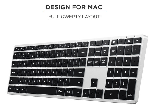 Teclado Bluetooth Retroiluminado Satechi Slim X3 Con