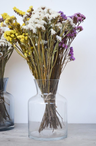 Ramo Flores Secas Estatis Blanco White