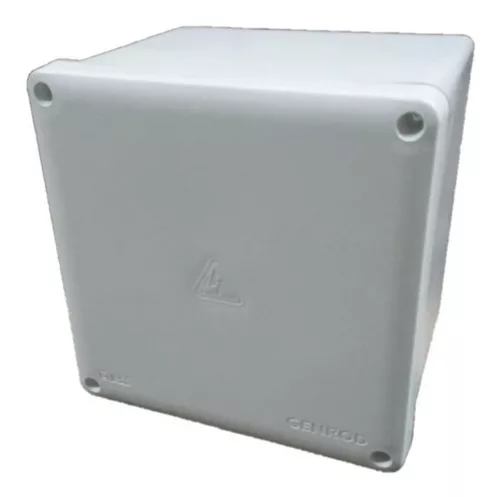 Caja Pase Estanca Exterior Ip65 Pvc 115x165x110mm Genrod