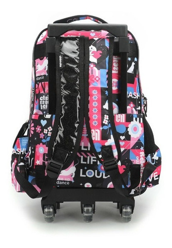 Imagen 3 de 5 de Mochilas Escolares Carrito Niñas Chimola 18 Impermeables