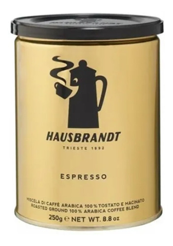 Café Italiano Hausbrandt Grano Molido Espresso Arabica 250gr