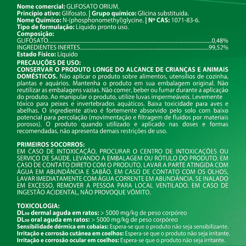 3x Herbicida Jardinagem Amadora 500ml Fácil Aplicação