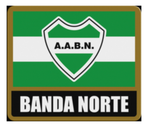 Parche Termoadhesivo Flag Banda Norte Rio Cuarto