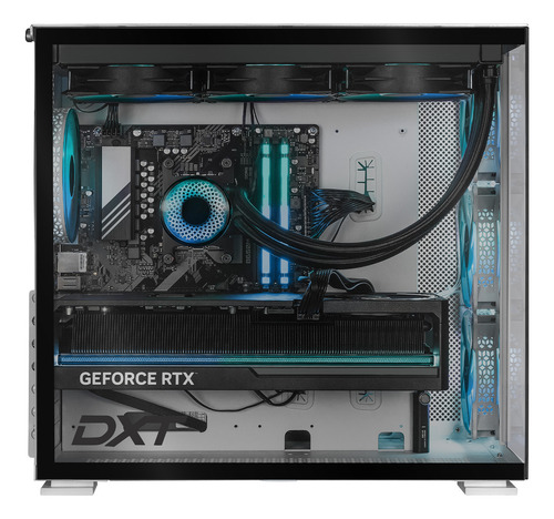 Pc Gamer Dxt Gaming Geforce Rtx 5080 Amd Ryzen 9 9900x 32gb Ddr5 Ssd 2tb Sistema Liquido Wifi Silver