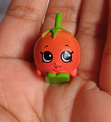 Mini Figura Shopkins Cherie Tomatoe (Usado)