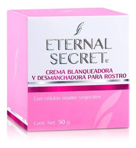 Crema Facial Blanqueadora Con Células Madre Eternal Secret®