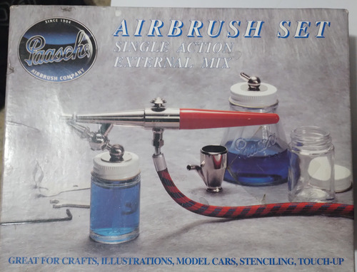 Usado Muy Pocas Veces Airbrush Paasche Single Action