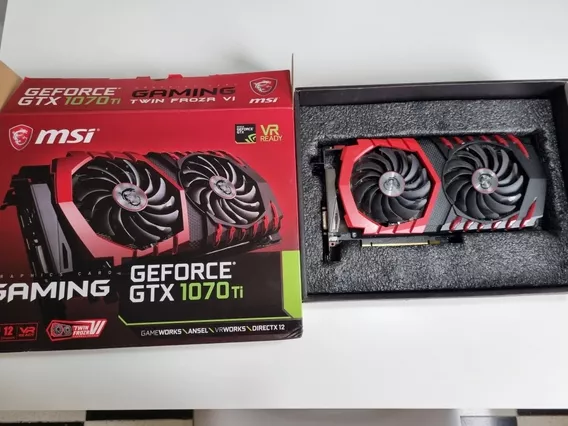 Nvidia Gtx 1070 Ti Msi 8gb