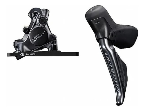 Alavanca Sti 2v Shimano Ultegra R8170 Di2 Esquerda C/ Freio