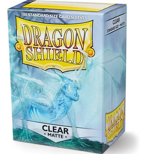 Dragon Shield 100 Fundas Matte Standard Transparente 