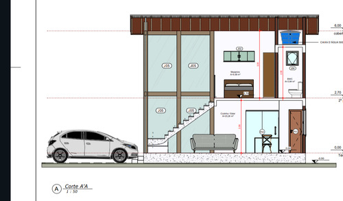 Sobrado Estilo Loft Com Pátio.