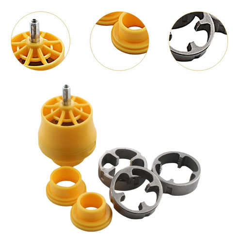 W Kit De Herramientas Para Hacer Roscas Con 3 Matrices De