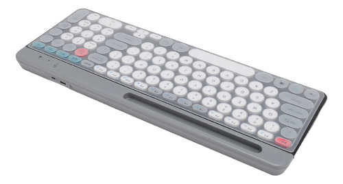 Set De Teclado Y Ratón Dual Mode Wireless Vintage Round