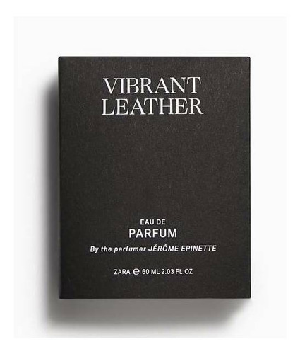 Imagen 4 de 5 de Zara Vibrant Leather EDP 100 ml para hombre
