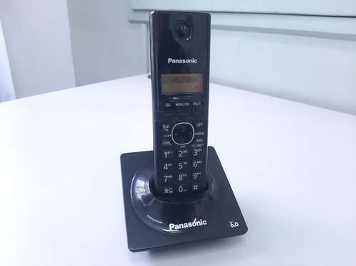 Telefone Panasonic Kx-tg1711 Sem Fio Preto (Usado)