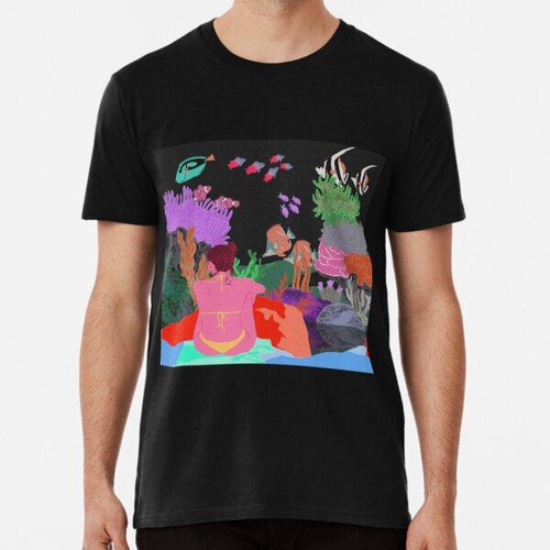 Remera Coral Reef View Pink Edition Algodon Premium