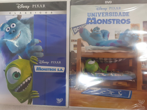 Dvd Coleção Universidade Monstro S.a/original/dublado/disney
