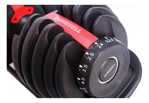 Halter Regulável Anilha Dumbbell Ajustável 24kg Yangfit