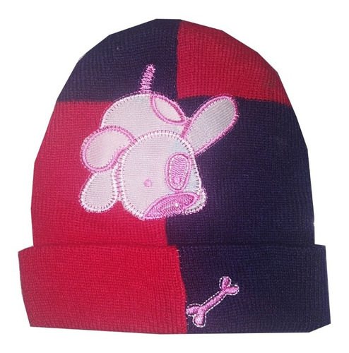 Gorro Nene Nena Bebe Tejido  Lana Tricolor 