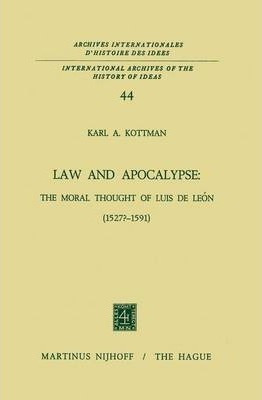 Libro Law And Apocalypse: The Moral Thought Of Luis De Le...