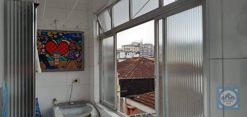 Imagem 11 de 21 de Apartamento Com 1 Dormitório À Venda, 59 M² Por R$ 212.000,00 - Centro - São Vicente/sp - Ap5980