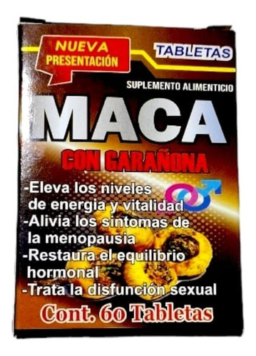  Maca Negra 60 Caps. La Original