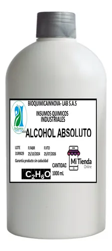 Alcohol Absoluto Litro 99.9%