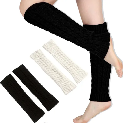 comprar Calentadores Para Piernas Invierno Frío Para Mujer 2 Pares