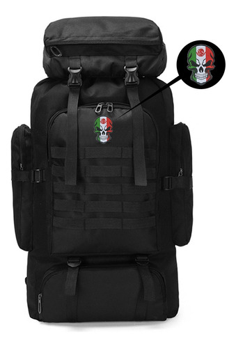 Mochila Táctica Senderismo Militare Campismo Impermeable Uso Rudo Súper Calida Para Montañismo Viaje Bolso Para Deporte Al Aire Alpinismo Tela Oxford