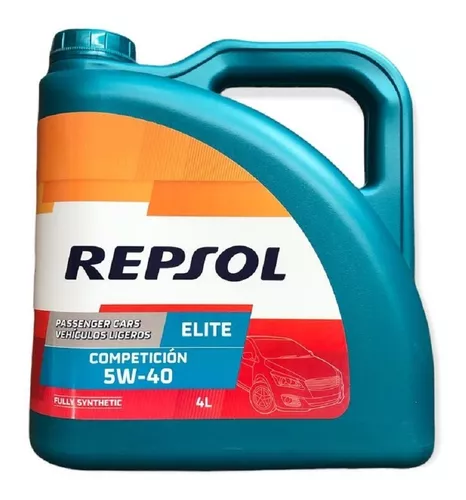 Aceite Repsol 5w-40 Elite Sintetico 4 Litros