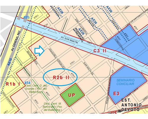 Lote 8.66 X 24,90 (usab 2) V. Devoto