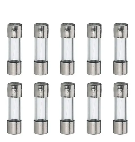 10 Fusibili In Vetro 5x20 Mm - Rapidi (F) 4A/250V - ESKA ZKS-4A, Qualit&agrave; Garantita