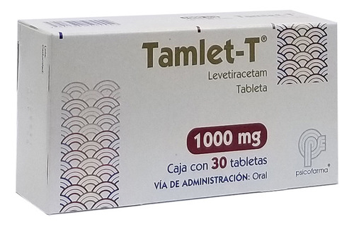 Tamlet-t Tabletas 1000 Mg, 30 Tabletas