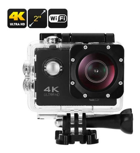 Filmadora Action Go Ultra 4k Wifi Hd + Bateria Frete Grát