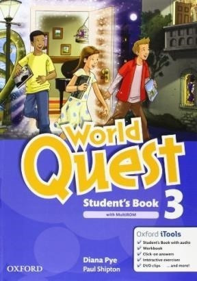 World Quest 3 Student's Book (with Multirom) - Pye Diana /