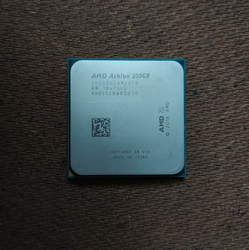 Procesador Athlon 200ge. 2 Núcleos 4 Hilos Gráfica Integrada