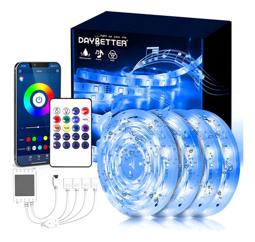 Daybetter Tiras De Luces Led Para Exteriores, Impermeables, 